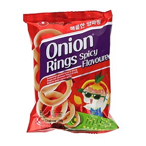 Salgadinho Onion Rings Spicy Flavoured 40Gr