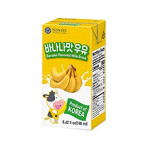 Bebida Coreana De Leite De Banana - Yonsei 190Ml