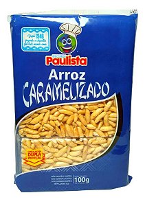 Arroz Caramelizado Okoshi 100G - Paulista