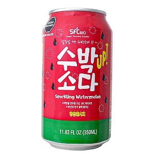 Refrigerante Coreano Sabor Melancia Nutriton & Taste - 350Ml