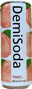 Bebida Gaseificada Coreana- Demisoda Pessego- 250Ml