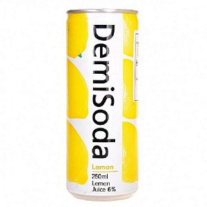 Refrigerante Bebida Gaseificada Coreana Demisoda Limão 250Ml
