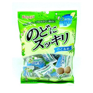 Bala de Menta Com Leite- Milky Herb Candy Kasugai 119G