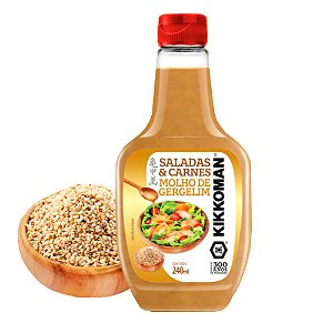 Molho De Gergilim Oriental para Saladas e Carnes Kikkoman 253G