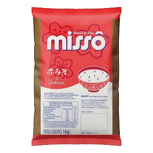 Pasta De Soja Missô Aka Sakura 1KG