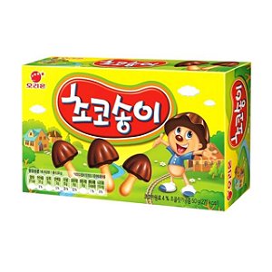 Biscoito de Chocolate Formato de Cogumelo- Zangle 50g