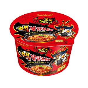 Lamen Coreano de Frango Picante 2X Big Bowl- Samyang 105g