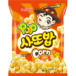 Salgadinho Coreano de Milho Satobab Samyang – 67g