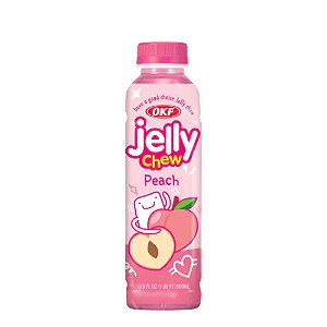 Jelly Chew Peach OKF - Sabor Pessego 500ml