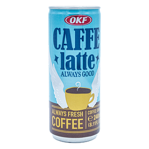Café Coreano com Leite - Caffe Latte Premium OKF - 240mL