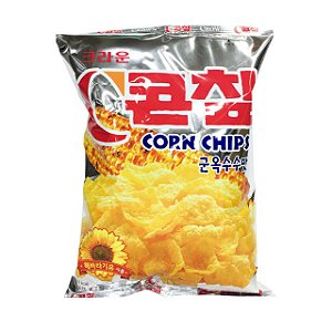Salgadinho Coreano Roasted Corn Chips Crown- 70g
