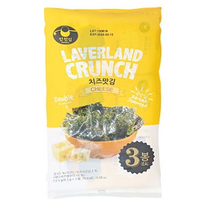 Snack De Alga- Cheese 3Un - Laverland Crunch