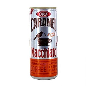Café Coreano com leite Caramel Macchiato OKF - 240mL