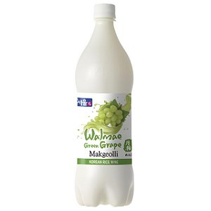 Makguli- Vinho De Arroz Coreano Sabor Uva Verde 750ml Kooksoondang