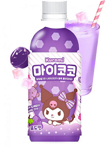 Bebida Saborizada de Uva com pedaços de Coco Sanrio (Hello Kitty) - 340mL