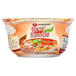 Lamen Bowl Noodle Chicken Savory- Nongshim Galinha 86g