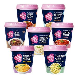 Kit Toppoki Pink Rocket – 7 Sabores Irresistíveis