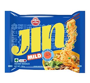 Jin Ramen Mild- Macarrão Instantâneo Coreano Suave Ottogi – 120g