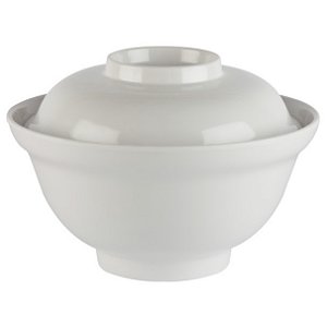 Tigela 650ml com Tampa Branca – Linha DM