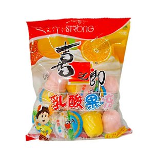 Gelatina de Iogurte Sortida Xizhilang – 360g (Sabores Milho, Leite e Morango)