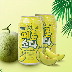 Kit 2 Refrigerante Coreano Sabor Melão Nutriton & Taste – 350mL