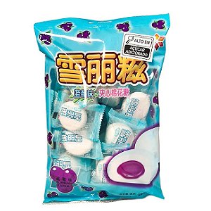 Marshmallow Recheado Sabor Blueberry 80g