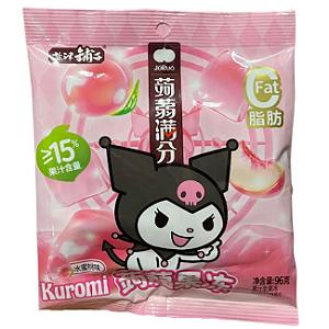 Bala de Goma- Jelly Kuromi Pêssego 96g