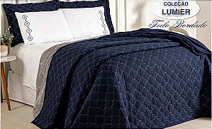 COBRE LEITO  QUEEN LUMIER 3 PEÇAS