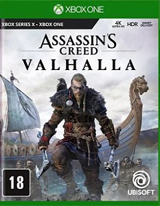 ASSASSINS CREED VALHALLA XBOX ONE/SRIES X - NOVO LACRADO