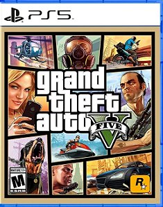 GTA 5 PS5 - NOVO LACRADO