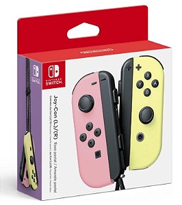 JOY CONS YELLOW/PINK NINTENDO SWITCH - NOVO LACRADO