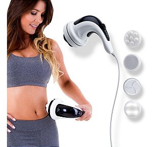 Massageador Elétrico Orbital 2600 Rotações - Relaxmedic Cor Branco 220V