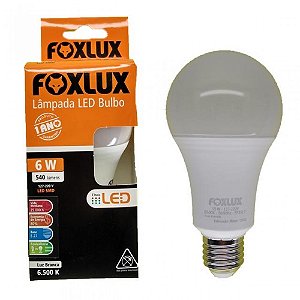 LAMP.LED FOXLUX 06W 6500K (BCO) PC 1
