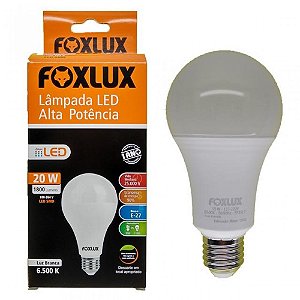 LAMP.LED FOXLUX 20W 6500K A. POTENCIA (BCO) PC 1