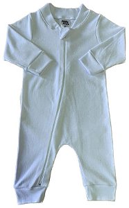 Macacão Manga Longa Branco