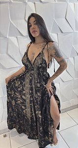 Vestido pipa preto