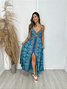 Vestido Veneza fenda