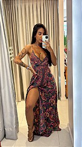 Vestido Veneza ( fenda )