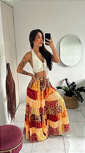 Calça aura ( amarela )