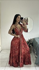 Vestido pipa (vermelho )