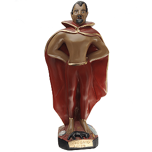 Imagem Exú Gato Preto de 20cm