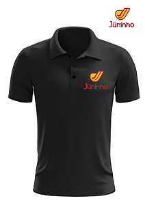 CAMISA POLO PRETA ( SETOR DE T.I )