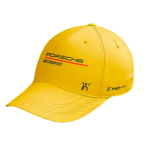 Boné Porsche x Help Multas Amarelo