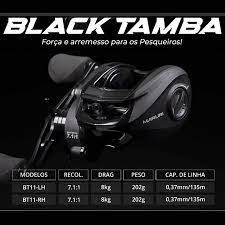 Carretilha Black Tamba BG lado DIREITA