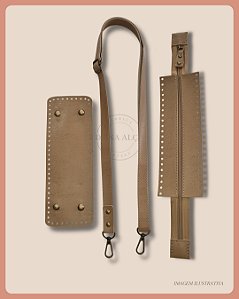 Kit para Bolsa Tiracolo M - Bege