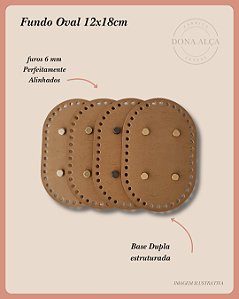 Fundo Oval com Bailarina (12x18)