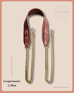 Alça Elegance com corrente (Alunímio) - Linha Básica
