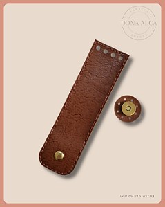 Aba Fecho com Botão Imã - Linha Básica (5x18)