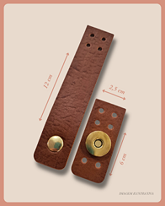 Fecho Lapela Imantado