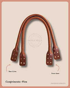 Alça Clássica P com furos - Linha Básica